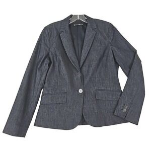 7th Avenue Design Studio ~Woman Size 8~ Blue Jean Color Blazer Jacket NWOT.